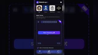 Finally found the app that REALLY generates logo in 10 seconds!  #logo #logodesigner #logomakerapp