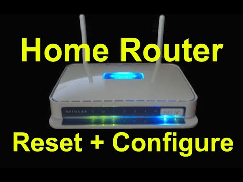 How to Factory Reset and Configure a Wireless Home Router - Step By Step Tutorial