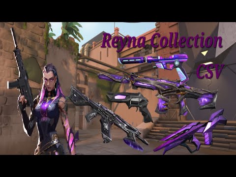 Counter Strike Valorant Mobile | Reyna Collection
