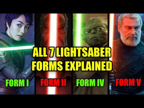 7 lightsaber forms explained