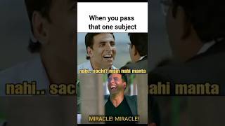 When you pass that one subject you never studied 💀📚 | #studentmeme #relatable #funnyshorts #viral