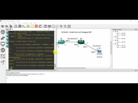 Trouble shooting OSPF
