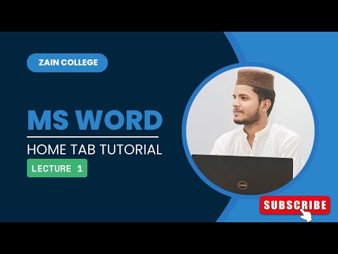 How to Cut Copy and Paste text in MS Word |MS Word Tutorial | Lecture No 1 | Home Tab | Zain College