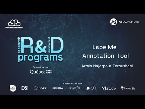 R&D Programs - AI Workshops: LabelMe Annotation Tool