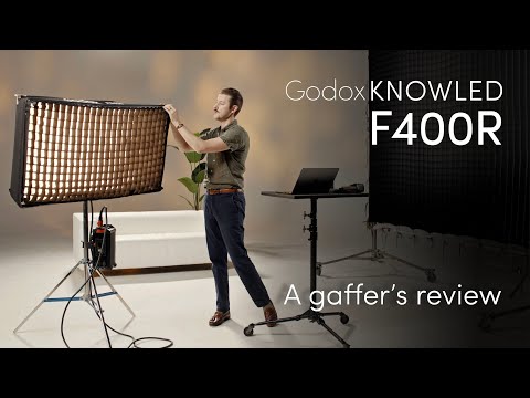 Godox Knowled F400R LED mat light | I'm using this a lot!