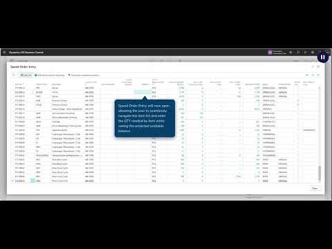 SilverLeaf Horticulture Speed Order Entry Demo
