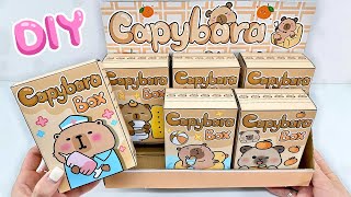 ( 🌸Paper DIY 🌸)  Unboxing Blind Box Capybara 1000$  | ASMR #Blindbox #Capybara