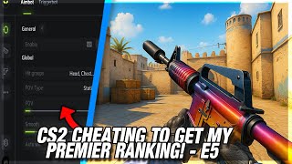 CS2 Cheating To Get My Premier Ranking! | E5 - Predator.Systems