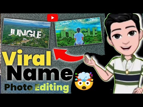 viral name photo editing | Viral Name Photo Editing Background | Urban Fonts Download | 2023