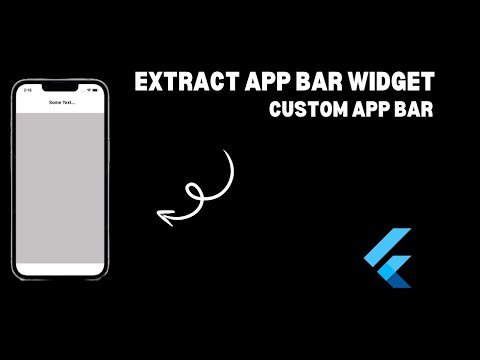 Extracting an AppBar as a Separate Reusable Widget in Flutter | PreferredSize Widget