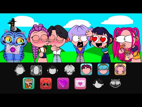 KPOP Sprunki Mod - SODA POP and GOLDEN songs / KPOP DEMON HUNTERS version