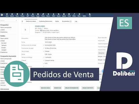 Tutorial 7 - ES - Pedidos con Dolibarr ERP y CRM