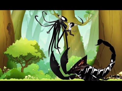 Slenderman vs Pyramid Head, Jeff The Killer Horror Animation P3 - Drawing Cartoons 2 || Love Anime