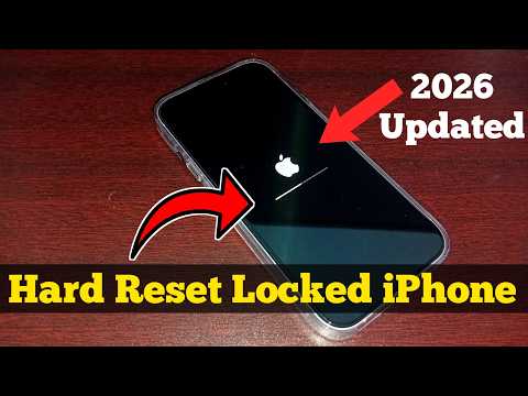 How to Hard Reset a Screen Locked iPhone 5 -17 In 2026 | Fixed iPhone iCloud Activation Lock