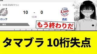 [Tamaburi] Tamabura 10-digit runs allowed [Pro Baseball Reactions] [2ch Thread] [NanG]
