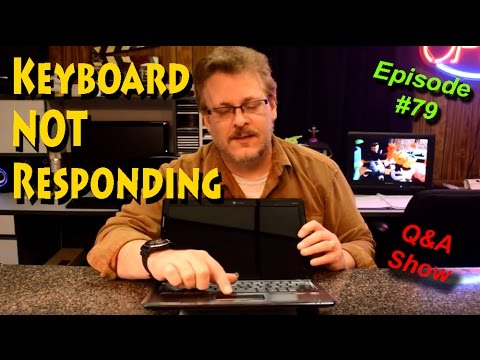 Keyboard Does Not Respond When Typing - Ask-A-Tech #79
