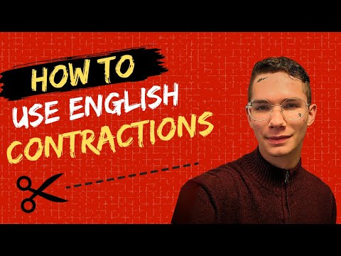 Learn Contractions in English ✂️| English Comprehensible Input
