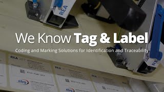 REA JET: Coding and Marking Solutions for the Tag & Label Industry