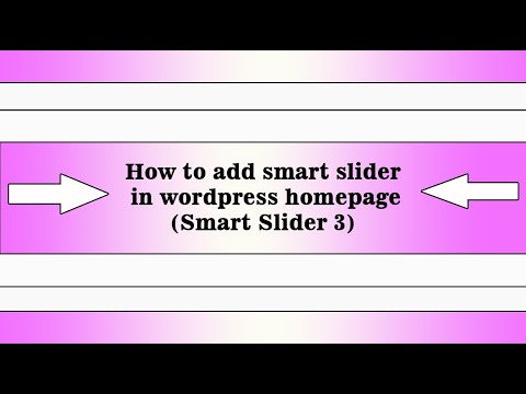 How to add Slider on HomePage using plugin Smart Slider 3 |Part 3|