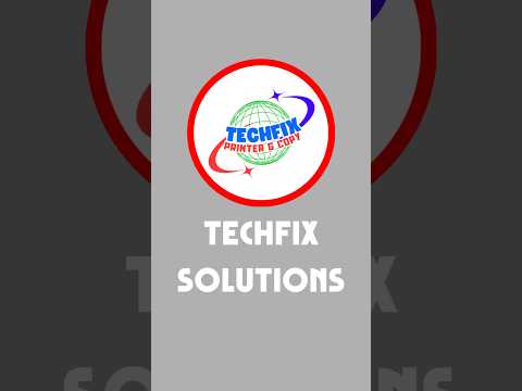 TechFix Solutions Printer & Copier #fixprinter #repairprinter #tutorial #diy #printertroubleshooting