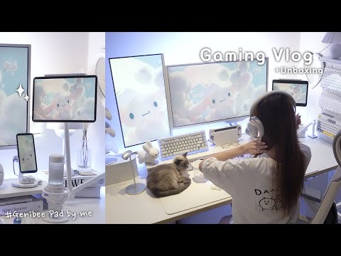 Game Vlog | day in the life of a homebody🎮 | Unboxing