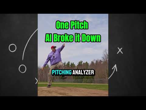 I Threw One Pitch and Let the AI Analyzer Break It Down