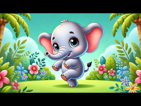 🎉 Baby Elephant’s Big Day! | Adorable Nursery Rhymes for Kids, Babies & Toddlers 🐘✨#nurseryrhymes