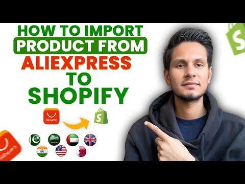 How to import Products from Aliexpress to Shopify (FREE Method) 2025