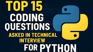 Coding questions of python for technical round | Technical interview preparation| Python interview