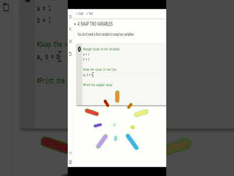 7 PYTHON TRICKS EVERY DEVELOPER MUST KNOW || PART 5 || SWAP TWO VARIABLES