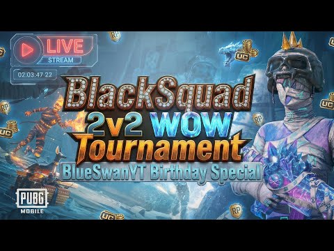 BLACK SQUAD CLAN DUO 2V2 MATCH 1200UC RP GIFT 🔥 |  #pubgmobile #bgmi #chonuOG #pubgindia #pubg