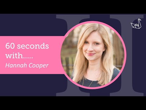 60 seconds with...........Hannah Cooper