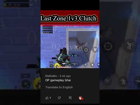 Last zone 1v3 clutch | 1v3 Clutch | Bgmi new video | my Enemy #shorts #bgmi #pubgmobile #1v3clutch