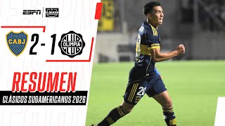 ZEBALLOS A PURA GAMBETA, UN GOL EN CONTRA POR LADO Y TRIUNFO DE BOCA | Boca 2-1 Olimpia | RESUMEN