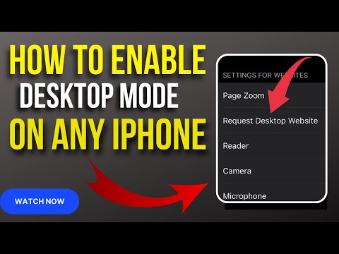 How to enable desktop site on iPhone/IPhone safari desktop mode #desktopmode #desktopsite #iphone