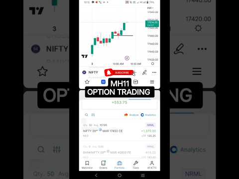 Live Option Trade | 1 Lot Trading | 3 March 2023 |   #mh11optiontrading #stockmarket #ytshorts