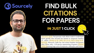 Find & Cite Relevant Papers Instantly with Sourcely. How to find and cite papers using AI tool?
