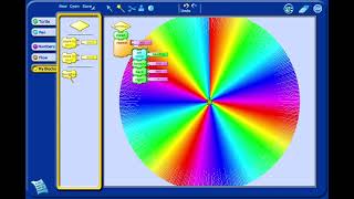 TurtleArt: 6.How to draw a  Spin Wheel