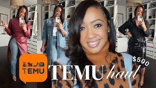 $500 Temu Haul | Big Holiday Sale Deals | MeToya Monroe