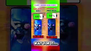 🙄🪫GALAXY S25+ vs IPHONE 17 PRO MAX BATTERY TEST!!! 🪫😳
