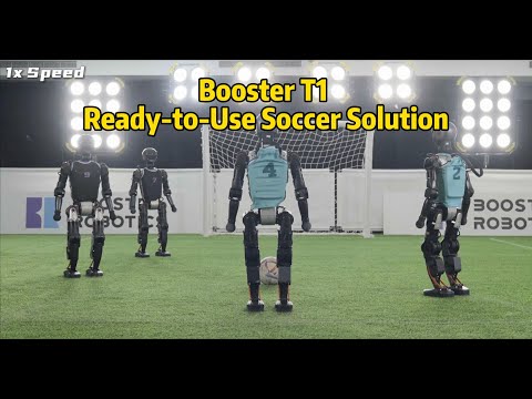 Booster T1 - A Ready-to-Use Humanoid Robot Soccer Solution