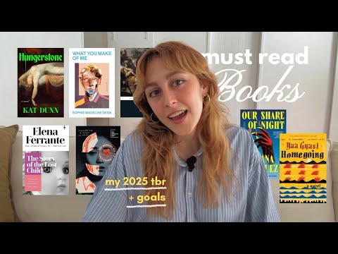 my must read books for 2025 | new year reading list & goals
