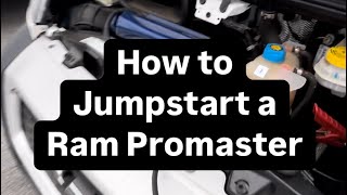 How to Jumpstart Any Ram Promaster