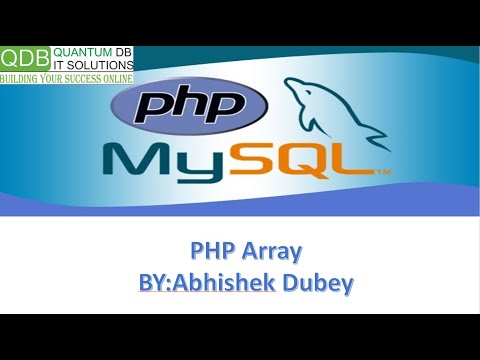 ARRAY IN PHP | AMD ITS'STYPES