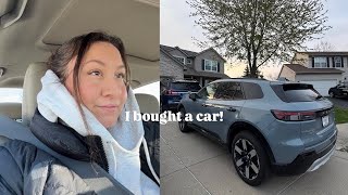 VLOG: buying my first car + car tour!