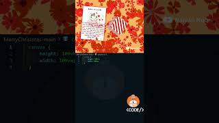X-mas with Happy New Year 2025 #naiyannoor #coding #webdevelopemnt #python #webdevelopment #htmlcss