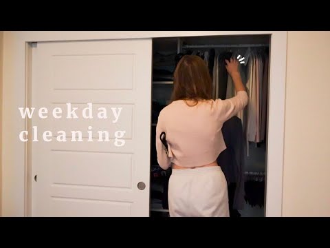 midweek clean with me ✨ | middle of the week cleaning motivation