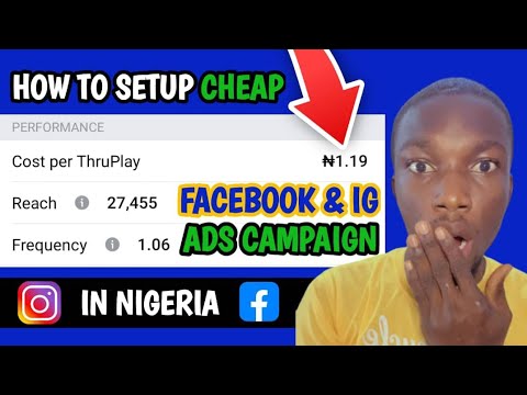 I found a way to run Cheap Facebook and Instagram Ads (Meta Ads) in Nigeria