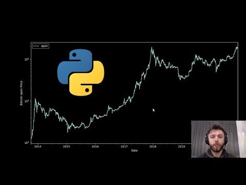 Historical bitcoin charts in python (Bitcoin data science #1)