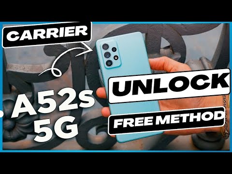 Unlock Samsung A52s Comprehensive AT&T Network Unlock for Samsung A52s